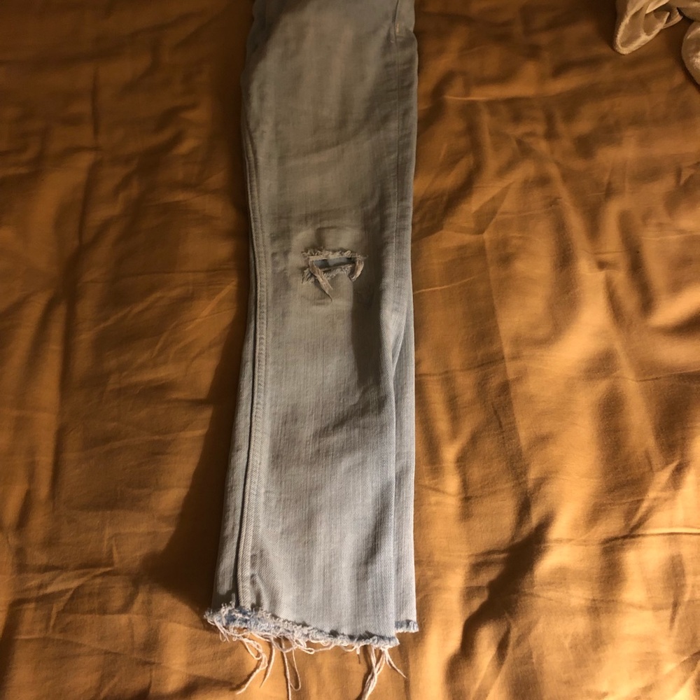 Girls ripped jeans